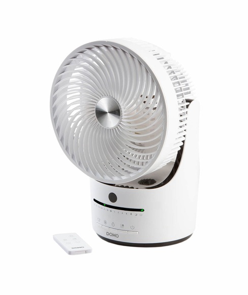 DOMO DO8148 Tischventilator 45 W (Ø x H) 20.3 mm x 34 cm Weiß