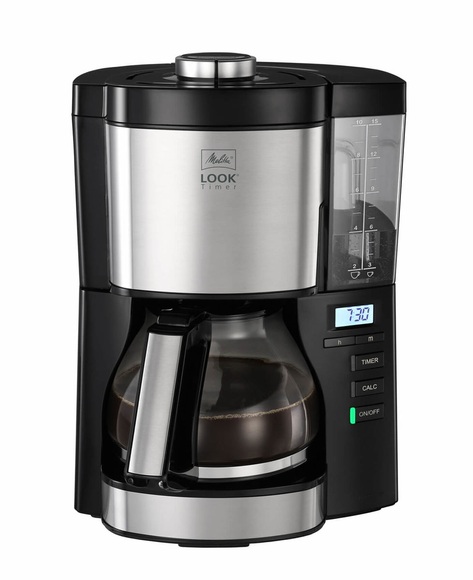 Melitta LOOK Timer Filterkaffeemaschine schwarz