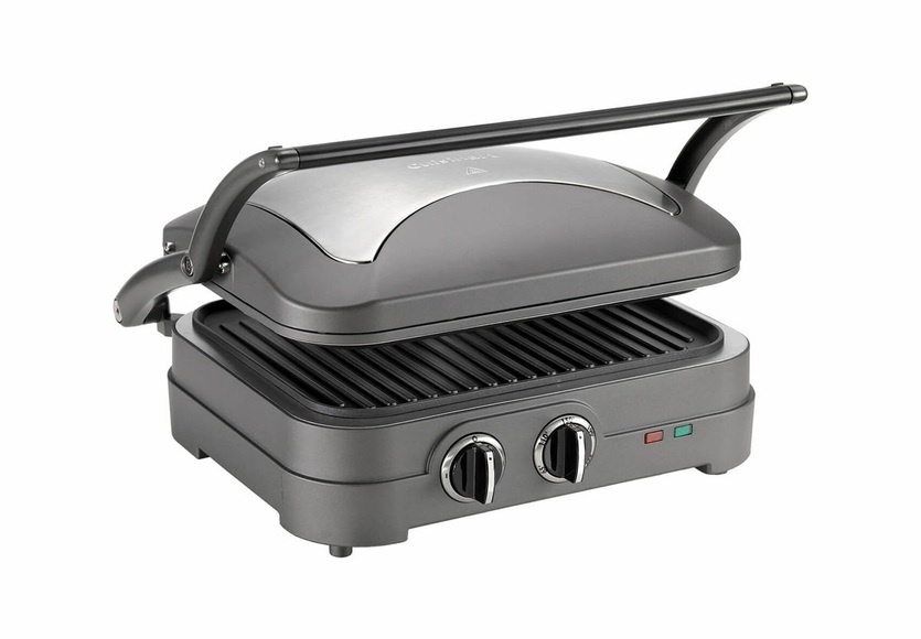 Cuisinart Gr47E Griddler Elite - Kontaktgrill (Grau/Edelstahl)