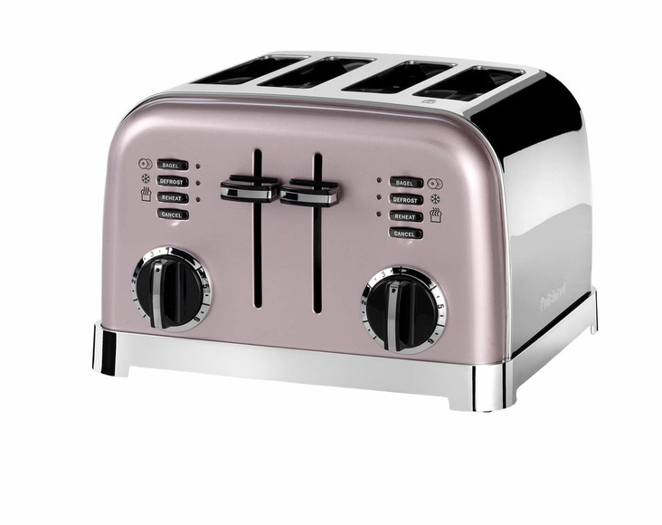Cuisinart Cpt180Pie - Toaster (Edelstahl/Pink)