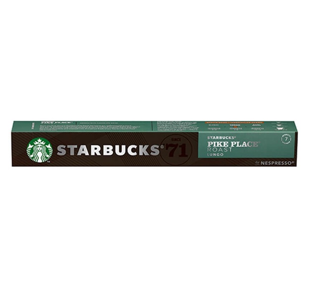 Starbucks Nespresso Pike Place Kapseln 10 Stück
