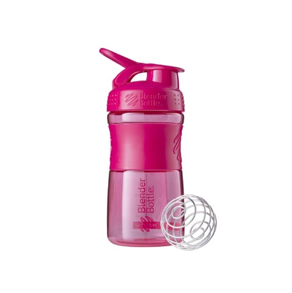 BlenderBottle Tritan Grip 590ml Sport-Mixer pink