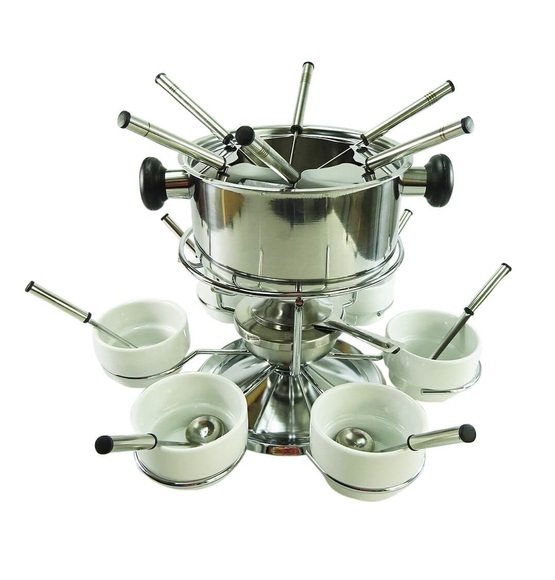 Rotel F0501 Fondue Set Edelstahl
