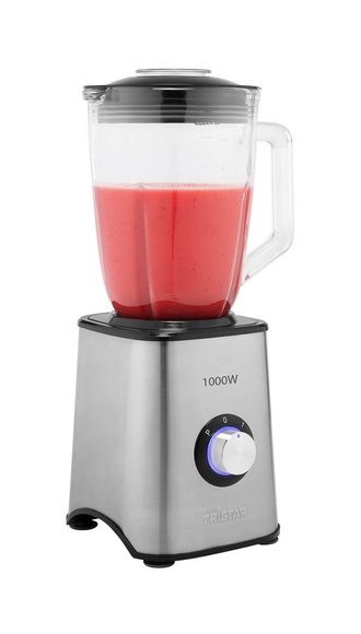 Tristar BL-4471 Standmixer 1000 W Silber-Schwarz