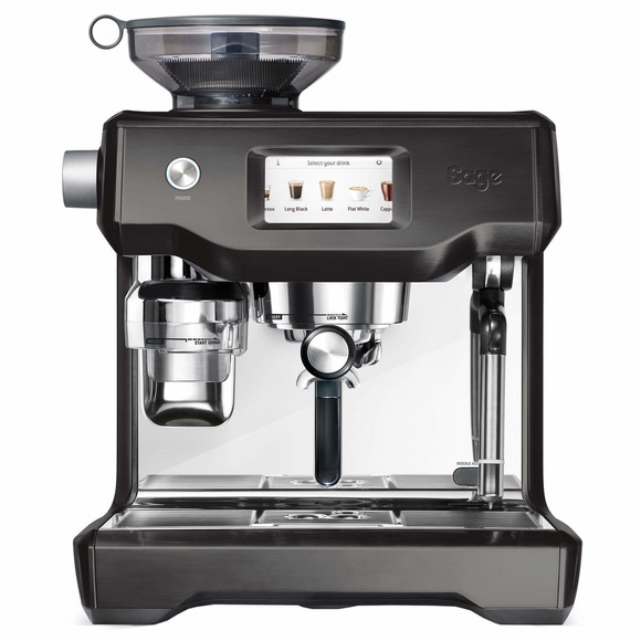 Sage the Oracle™ Touch Stainless Steel Black Siebträgermaschine