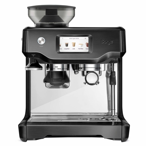 Sage the Barista Touch™ Stainless Steel Black Siebträgermaschine