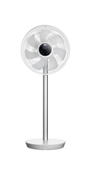 SOLIS Silent Eco - Standventilator (Weiss/Silber)