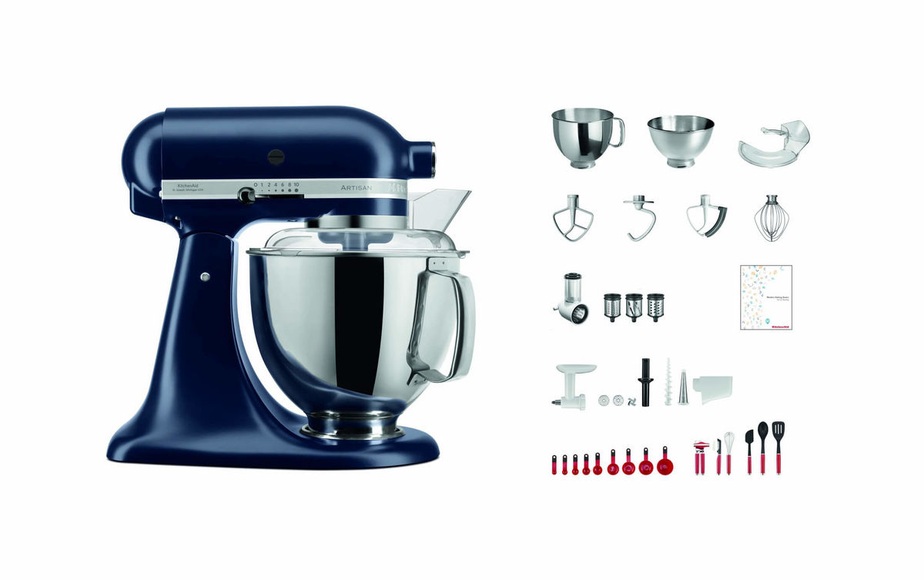 Kitchenaid KSM200 Swiss Anniversary Set Küchenmaschine tintenblau