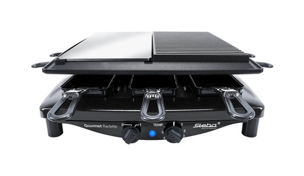 Premium Raclette RC 8 Black Steel