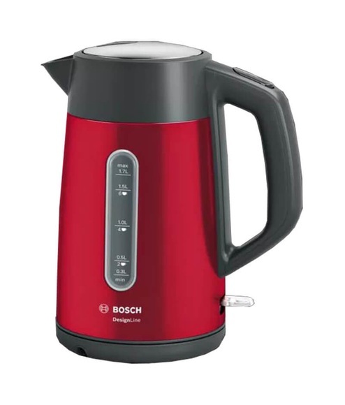 BOSCH TWK4P434 - Wasserkocher (Rot/Schwarz)
