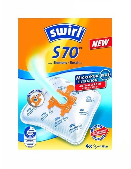 Swirl S70 AirSpace MicroPor Plus - Staubsaugerbeutel ()