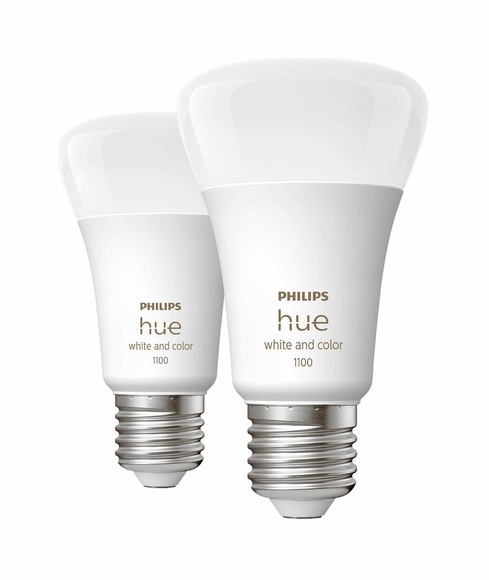 Philips Hue White&Color Ambiance E27 9W 1100lm 2er