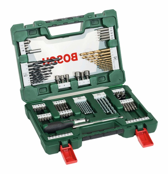Universal-Bohrersortiment TiN 91teilig Bosch Accessories V-Line 2607017195