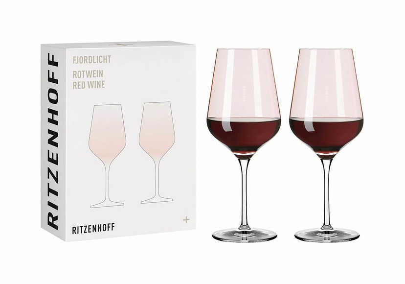 Ritzenhoff Fjordlicht no1 rose Rotweinglas 2erSet