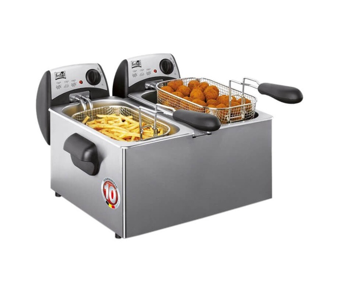 Nouvel 401999 Fritel FR 1355 St.steel - Fritteuse (Silber)