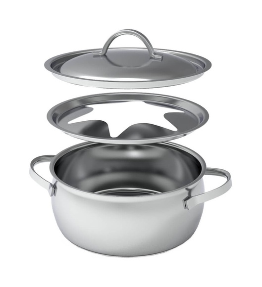 Kisag Edelstahl Fonduetopf GSTAAD