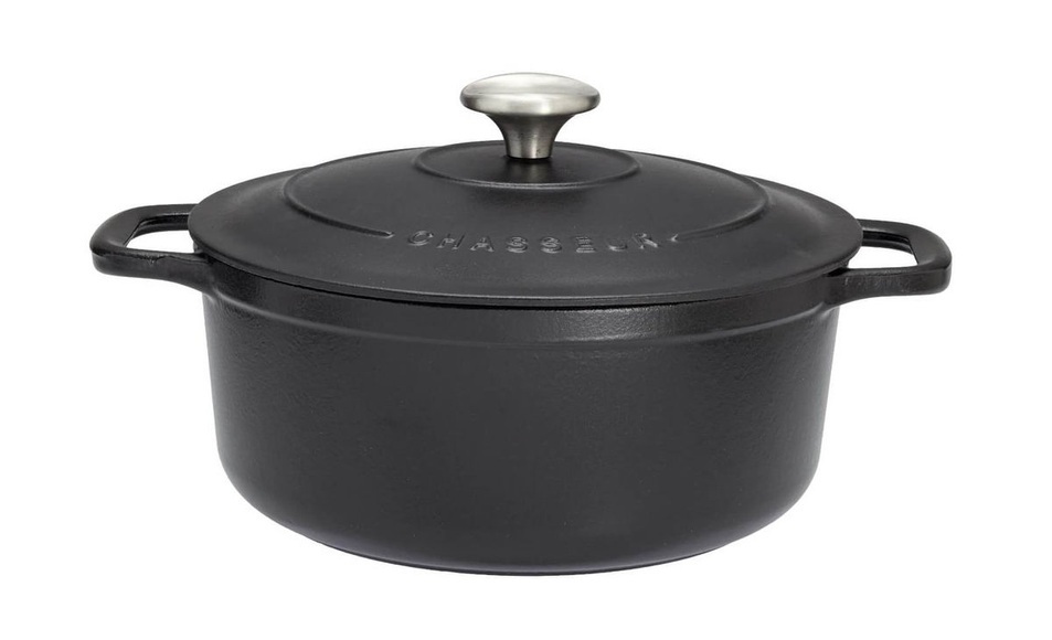 Chausseur 84147221 - Runder Bräter (Schwarz)