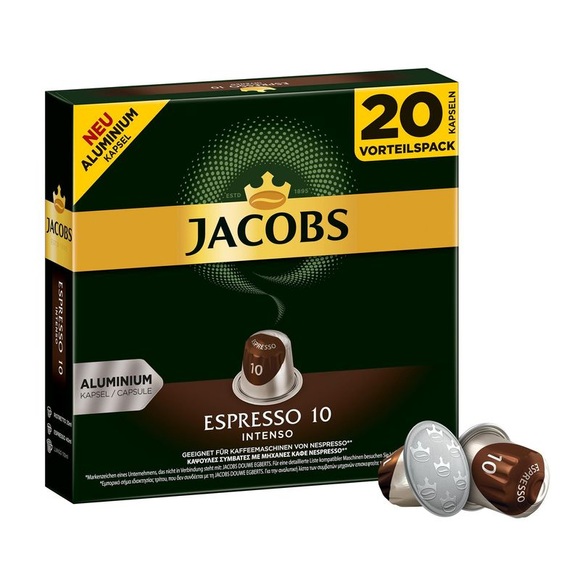Jacobs Espresso 10 Intenso 20C - Kaffeekapseln