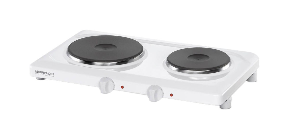 Rommelsbacher THL 2597 Doppelkochplatte