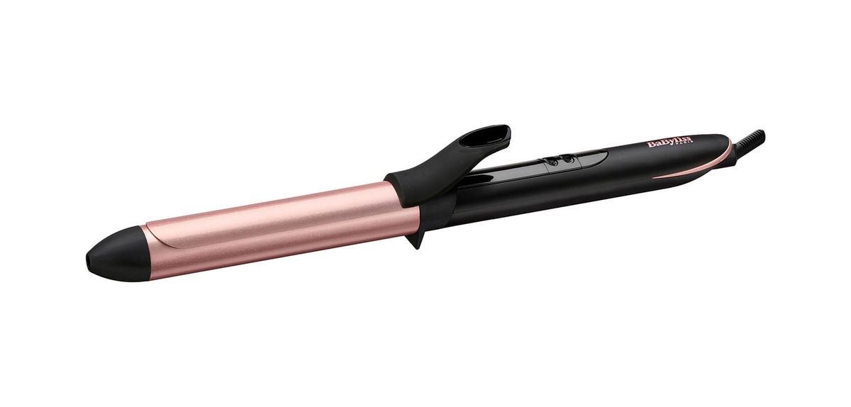 Babyliss Paris - Lockenstab 25 mm Curling Tong C451E - Schwarz und Roségold