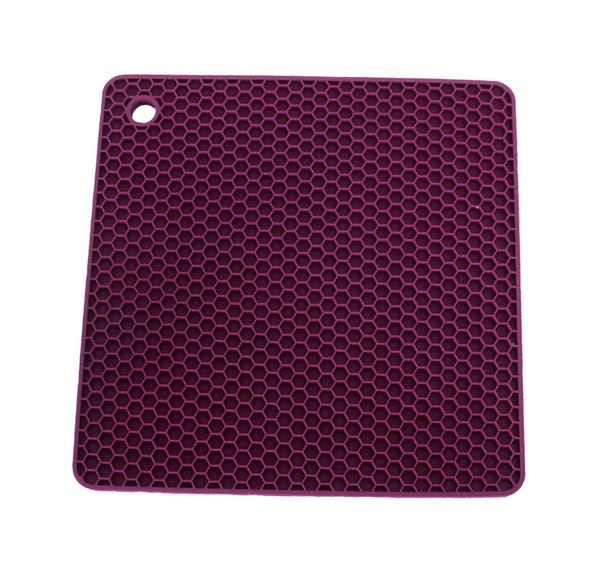 LOTUSGRILL Topflappen eckig Lila