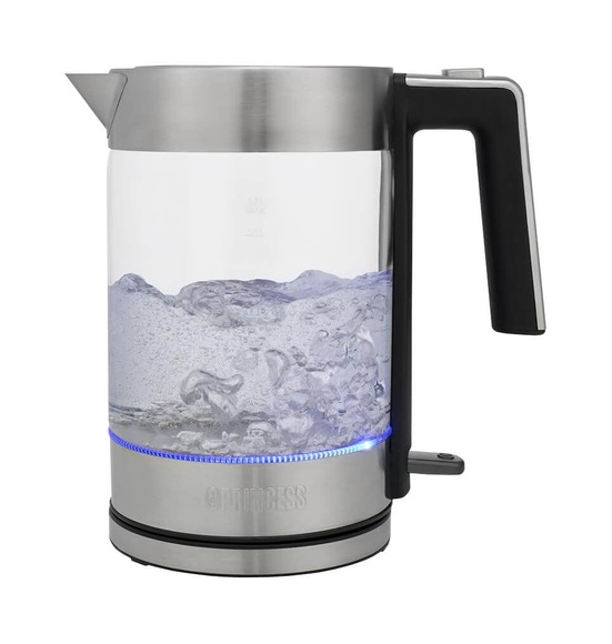 Princess London 1.7L Gläserner Wasserkocher
