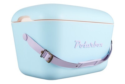 Polarbox Retro-Kühlbox 20l hellblau