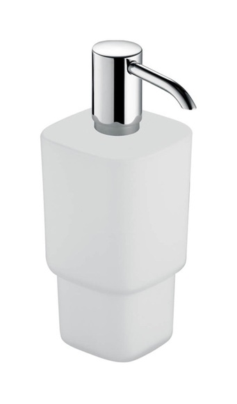 Keuco Elegance Lotionspender Opalglas mattiert lose