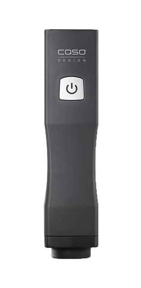Akku-Handvakuumierer 'Vacu OneTouch' mit innovativer Food Manger App, inkl. 10 Zip-Beutel & USB Ladekabel Caso Schwarz