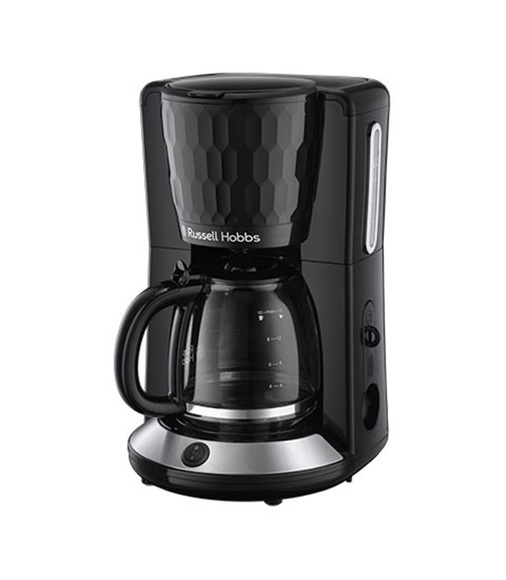 Glas-Kaffeemaschine 'Honeycomb' Russell Hobbs schwarz