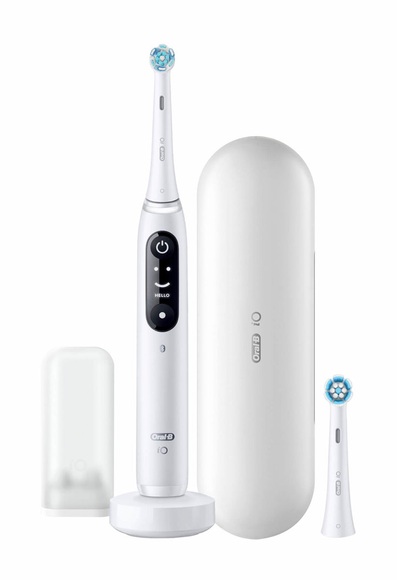 Oral-B iO 8 + Sensitive Zahnbürste weiss