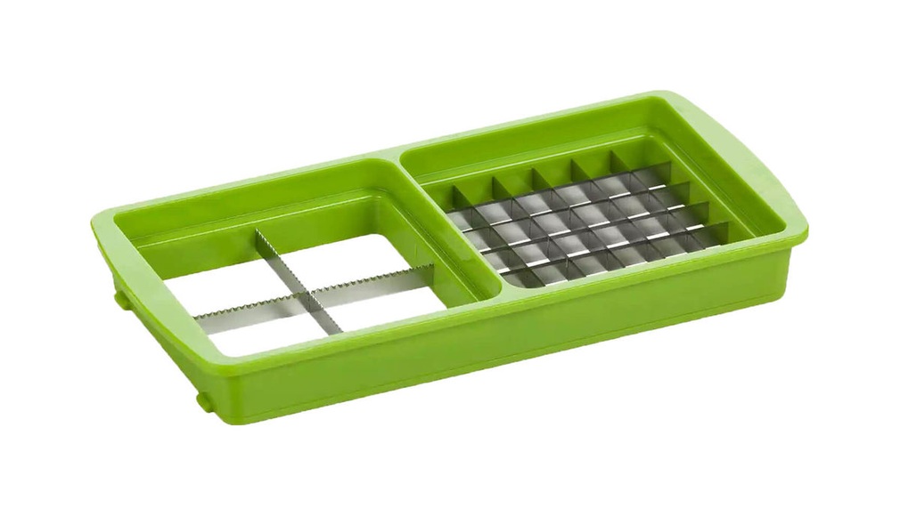 Nicer Dicer Plus Kompakt Messer 10 x 10, 30 x 30 mm kiwigrün