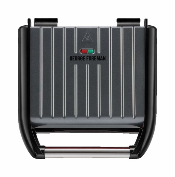 Russell Hobbs Steel Family - Kontaktgrill (Grau)