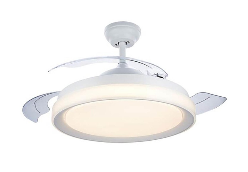 Bliss Ventilator weis 4500lm Fernbedienung