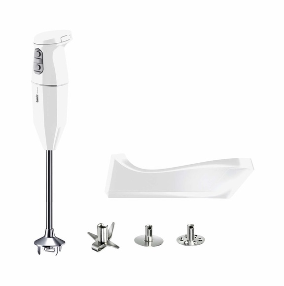 bamix cordless PRO Kabelloser Stabmixer Weiss