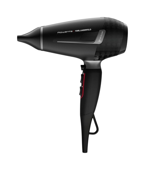 ROWENTA Karl Lagerfeld CV888LF0 - Haartrockner (Schwarz)