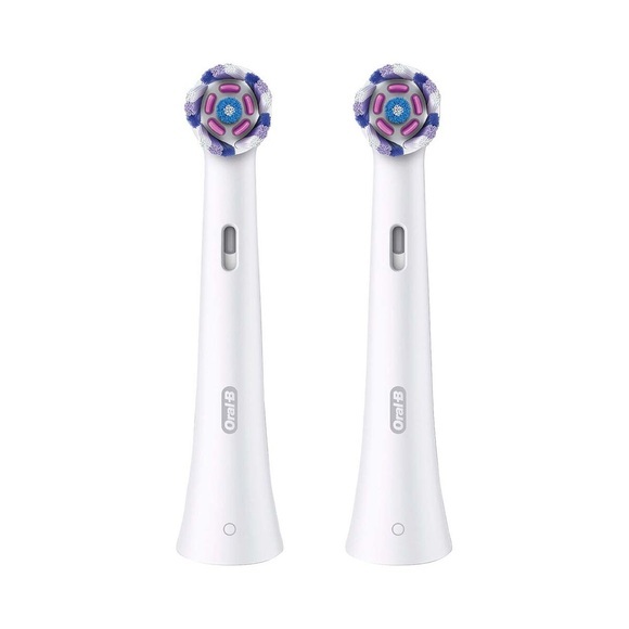 Oral-B iO Radiant White Aufsteckbürsten 2er Weiss