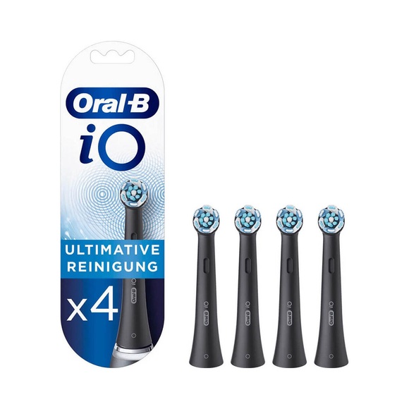 Braun Aufsteckbürste iO Ultimative Reinigung Black - 4er Pack