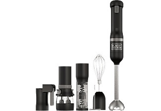 BLACK+DECKER BCKM1016KSB - Akku-Stabmixer-Set (Schwarz)