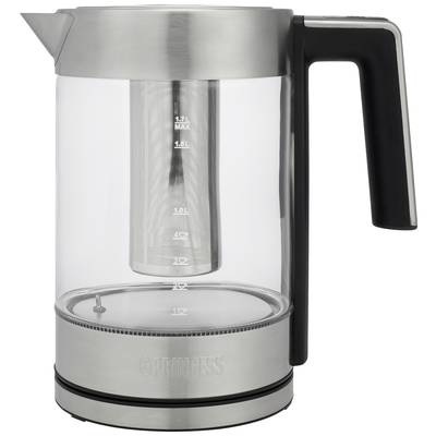 Princess 01.236042.01.001 Wasserkocher schnurlos, mit Teesieb Edelstahl