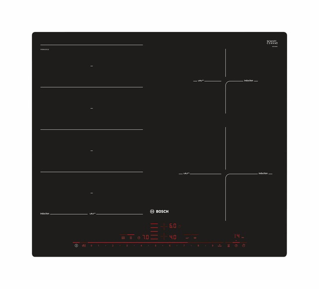 Bosch PXE601DC1E Induktionskochfeld schwarz