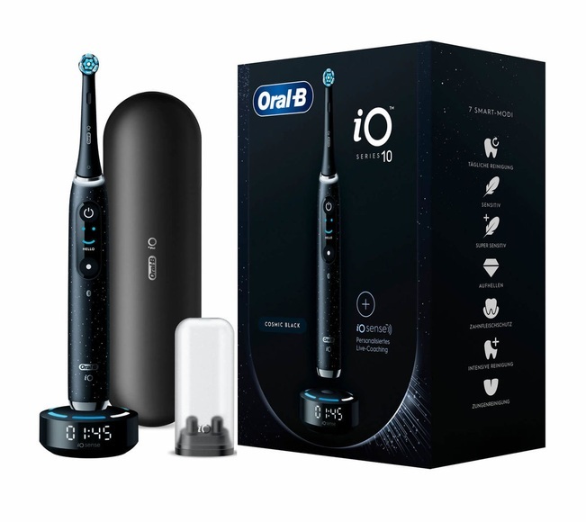 Oral-B iO 10 Zahnbürste schwarz