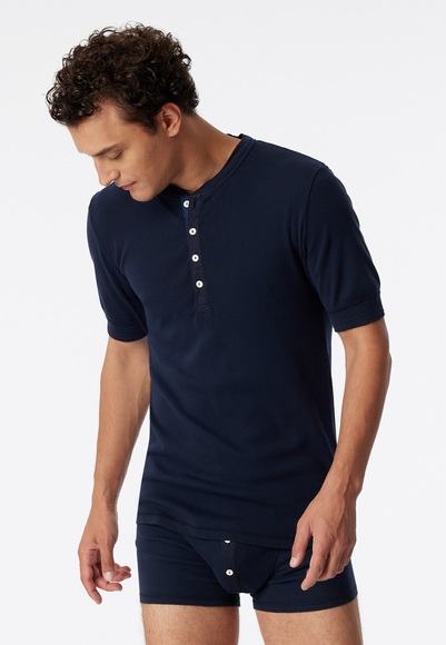 Shirt kurzarm dunkelblau - Revival Karl-Heinz 6