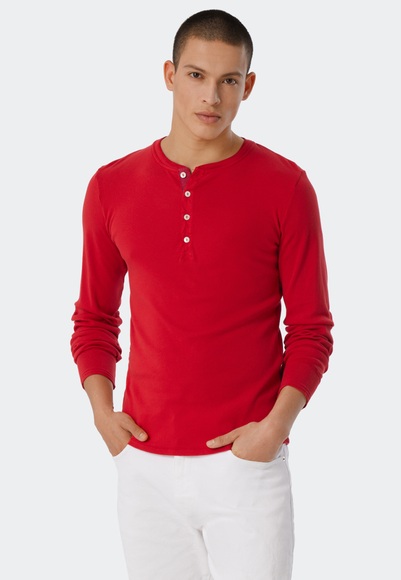 Shirt langarm rot - Revival Karl-Heinz 8