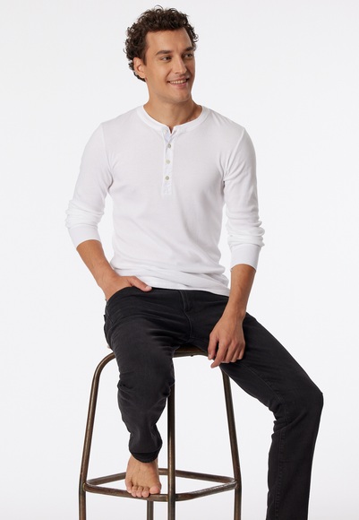Shirt langarm weiß - Revival Karl-Heinz 7