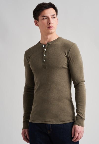 Shirt langarm whisky-meliert - Revival Karl-Heinz 4
