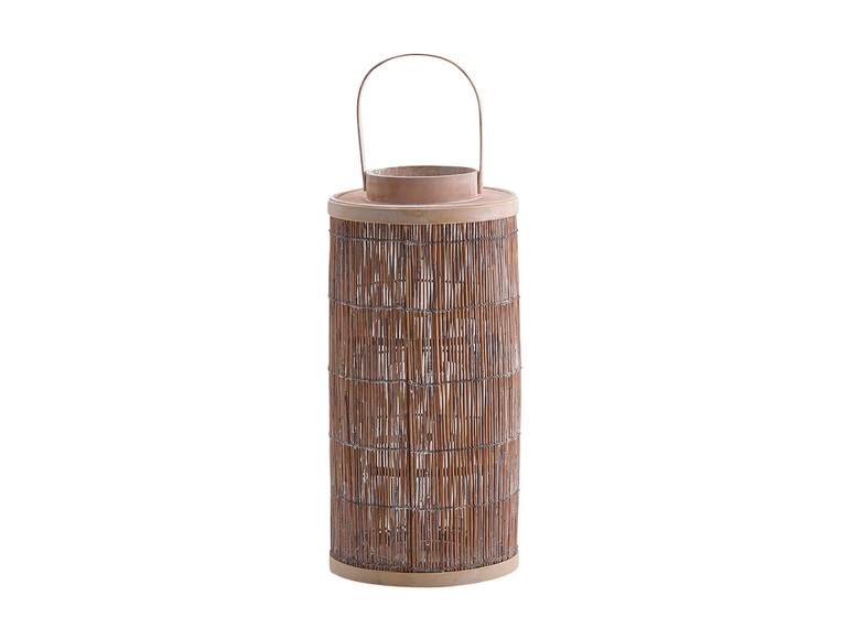 Schubiger Laterne Bambus Natur h: 50 cm