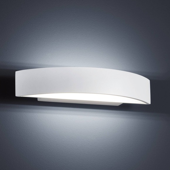 Helestra Yona - LED-Wandlampe, weiß, 27,5 cm