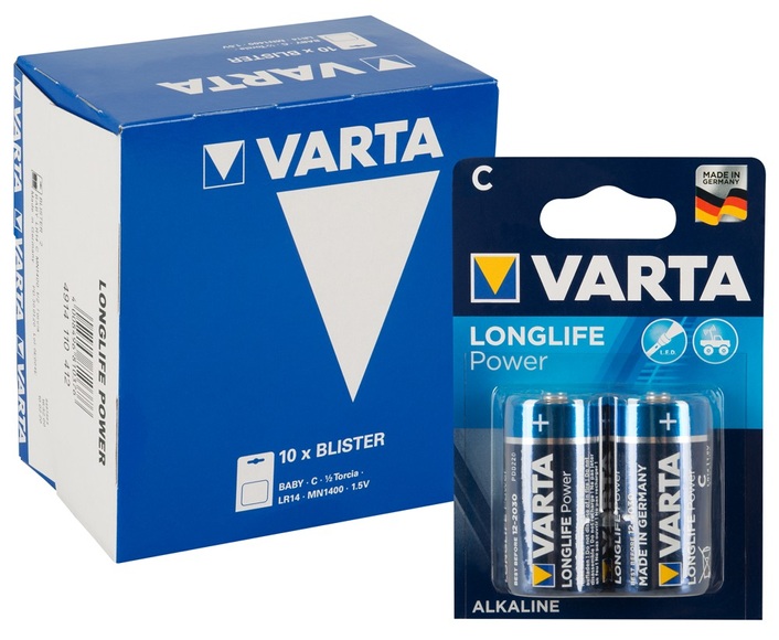 Varta Longlife Power LR14 Baby (C)-Batterie 1.5 V 2 St.