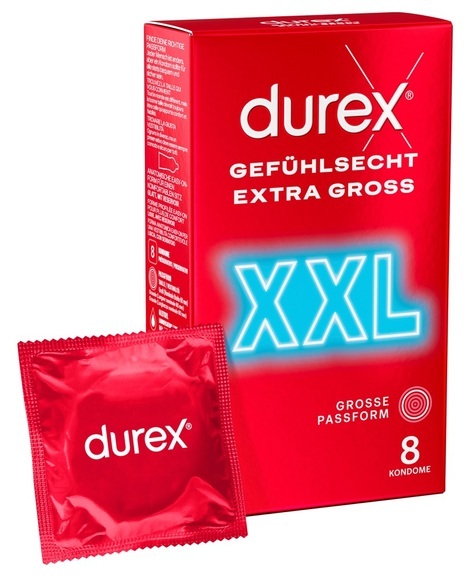 Kondome ?Gefühlsecht Extra Groß?, transparent